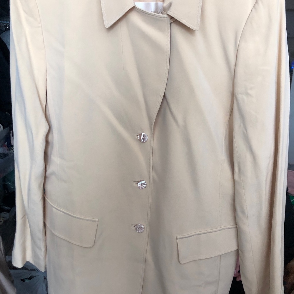 Dana Buchman silk jacket